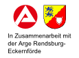Grafik Zusammenarbeit mit der Arge Rendsburg-Eckernförde